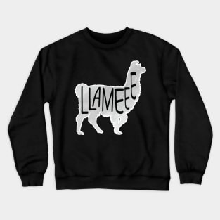 LLame Funny Llama Crewneck Sweatshirt